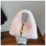 Load image into Gallery viewer, Furry Chain Shoulder Bag Women Daily Casual Crossbody S5P721
