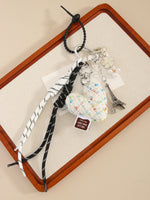 Load image into Gallery viewer, Heart Bow Woven Rope Bag Charm Women Decorative S5P927