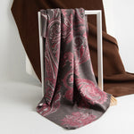 Load image into Gallery viewer, Paisley Print Faux Cashmere Wrap M5A169