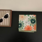 Load image into Gallery viewer, Vintage Pure Cotton Small Square Scarf Women M5A339