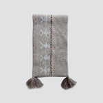 Load image into Gallery viewer, Heavyweight Wool Blend Scarf Fringe Detailing M5A100
