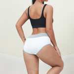 Load image into Gallery viewer, Mid Rise Color Block Panties Women N5A788