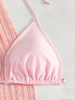 Load image into Gallery viewer, Long Sleeve Ruffle Four Piece Swimsuit N6A020