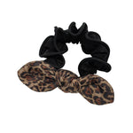 Load image into Gallery viewer, Leopard Bow Hair Tie Women Brown Scrunchy Elegant S5P769