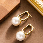 Load image into Gallery viewer, High-Luster Pearl Stud Earrings Women N6H206