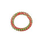 Load image into Gallery viewer, Christmas Spiral Telephone Coil Hair Tie S5P628
