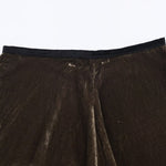 Load image into Gallery viewer, Velvet Lace High Waist Slim Midi Skirt N6A175