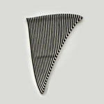 Load image into Gallery viewer, Women's Wool Blend Striped Knit Triangle Scarf N6J121