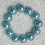 Load image into Gallery viewer, Colorful Holographic Bead Resin Bangle Dopamine N6A225