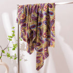 Load image into Gallery viewer, Paisley Print Faux Cashmere Wrap M5A167