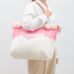 Load image into Gallery viewer, Single Shoulder Canvas Tote Embroidery Bag Women S5P961
