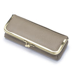 Load image into Gallery viewer, Genuine Leather Portable Sunglasses Case Women N6B200