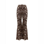 Load image into Gallery viewer, Leopard Print Flare Pants Women Stretchy Elastic N5A909