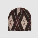 Load image into Gallery viewer, Diamond Pattern Alpaca Wool Blend Knit Beanie Unisex N6H209