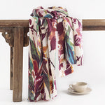 Load image into Gallery viewer, Faux Cashmere Print Wrap Scarf M5A166