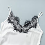 Load image into Gallery viewer, Lace Patchwork Spaghetti Strap Long Dress Women N6A060