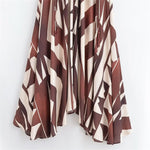 Load image into Gallery viewer, Vacation Printed Strap V Neck Sleeveless Dress Women N6A036