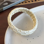Load image into Gallery viewer, Boho Ethnic Bamboo Woven Bangle Round Niche Luxury N6F280