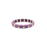 Load image into Gallery viewer, Semi Circle Bead Bangle Alloy Vitreous Enamel S5P266