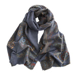 Load image into Gallery viewer, Paisley Print Faux Cashmere Wrap M5A169