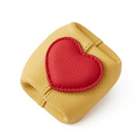 Load image into Gallery viewer, Top Grain Leather Heart Coin Purse Women Portable S5P935