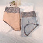 Load image into Gallery viewer, Mid Rise Color Block Panties Women N5A788