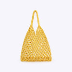 Load image into Gallery viewer, Crochet Shoulder Bag Cotton Rope Beach Tote N6F121