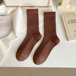 Load image into Gallery viewer, Thermal Wool Blend Mid-Calf Socks Multi Color M5A020