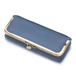 Load image into Gallery viewer, Genuine Leather Portable Sunglasses Case Women N6B200