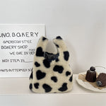 Load image into Gallery viewer, Cute Plush Wristlet Bag Portable Snack Lunch Tote S5P862
