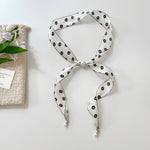 Load image into Gallery viewer, Women's Polyester Pearl Charm Neck Scarf N6J146