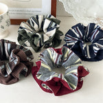 Load image into Gallery viewer, Knit Scrunchy Women Retro Low Ponytail Hair Tie S5P787