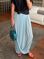 Load image into Gallery viewer, Flowy Chiffon Maxi Skirt Women Office N6D009