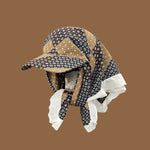 Load image into Gallery viewer, Retro Leopard Bandana Hat Women N6C362