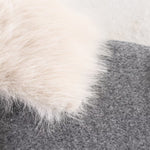 Load image into Gallery viewer, Notch Collar Fur Trim Wool like Jacket Women N5A742