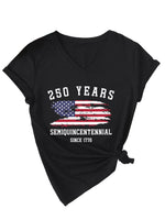 Load image into Gallery viewer, Trendy V-Neck Print T-Shirt Women N6E139