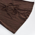 Load image into Gallery viewer, Casual Cotton Tie Up Top Wide-Leg Pants Set N6A130