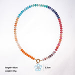 Load image into Gallery viewer, Bohemian Colorful Beaded Pendant Necklace N6E119