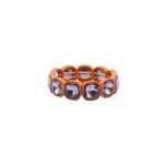 Load image into Gallery viewer, Glass Floral Handband Cuff Enamel Crystal S5P155