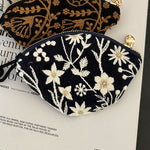 Load image into Gallery viewer, Pull String Embroidered Key Pouch Women N6B118