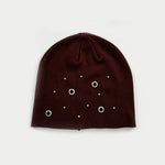 Load image into Gallery viewer, Unisex Acrylic Knit Cutout Beanie N6J127