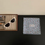 Load image into Gallery viewer, Vintage Floral Pure Cotton Small Square Scarf Women M5A340