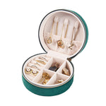 Load image into Gallery viewer, Portable Velvet Jewelry Organizer Box 2 Layer Travel S5P840