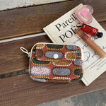 Load image into Gallery viewer, Embroidery Card Holder ID Organizer Pouch N6B123