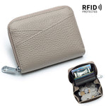 Load image into Gallery viewer, RFID Accordion Card Holder with Zip Coin Purse N6D019