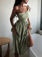 Load image into Gallery viewer, Womens Halter Resort Slip N5Z035