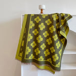 Load image into Gallery viewer, Small Floral Long Scarf Women Warm Poly Cape M5A326