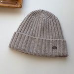 Load image into Gallery viewer, 100 Percent Wool Solid Color Knit Beanie N6K285