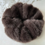 Load image into Gallery viewer, Faux Mink Scrunchy Women Thermal Hair Tie S5P779