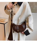 Load image into Gallery viewer, Retro Dumpling Bag Women Fashion Patchwork Shoulder S5P701